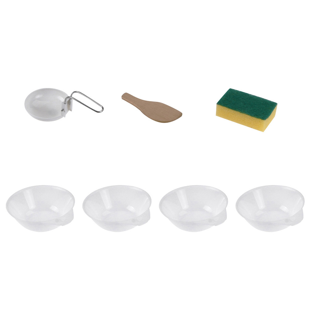 Camping Cooking Set Compact - Conjunto de talheres compactos para acampamento,