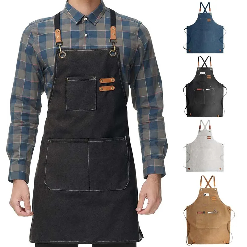 Camping Cooking Apron - Avental de lona à prova de