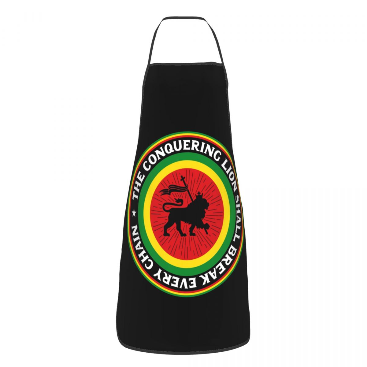 Camping Cooking Apron - Custom Rastafari Rasta Lion Of Judah