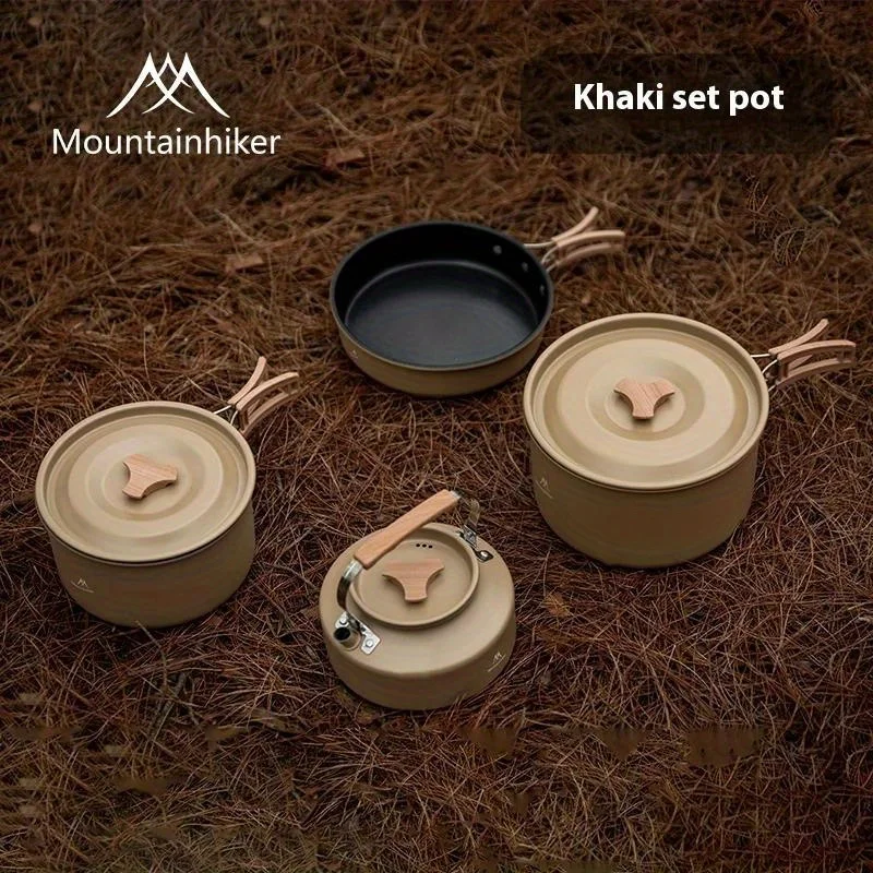 Camping Cooking Cupboard - Mountainhiker novo conjunto pote chaleira ao