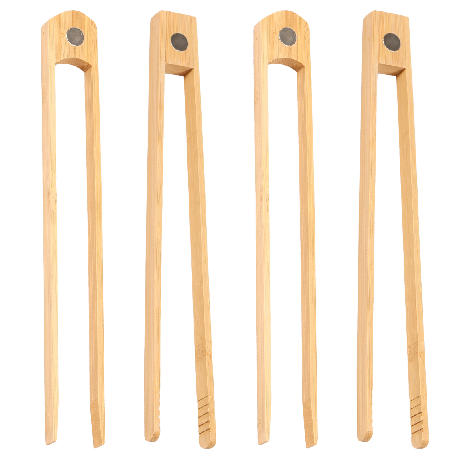 Camping Cooking Tool Set - Conjunto de pinças torradeira de bambu,