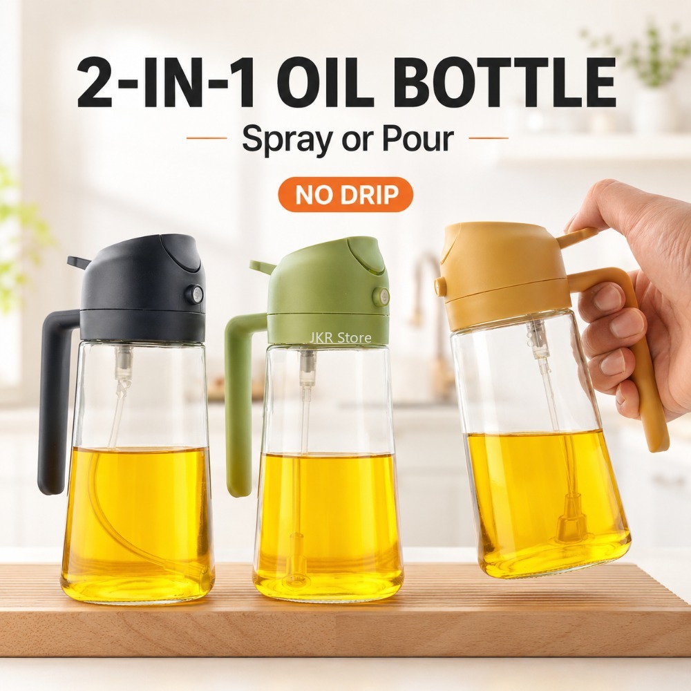 Camping Cooking Oil Bottle - Spray e Dispensador de Azeite 2