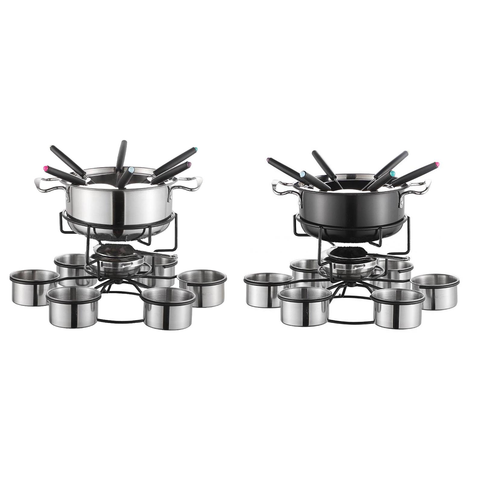Camping Cooking Pot Set - Conjunto de Panela para Fondue com