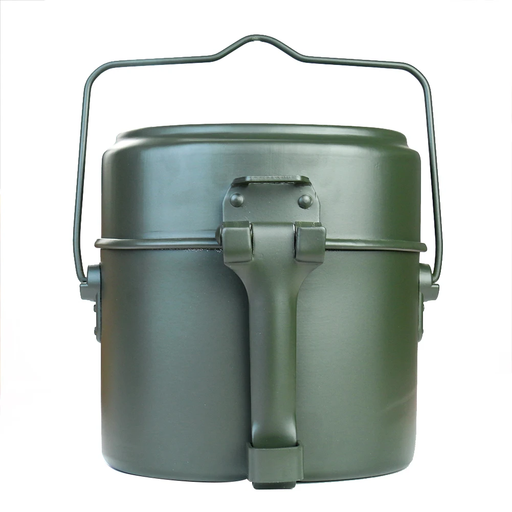 Camping Lightweight Cooking Pot - Conjunto de Panela e Tigela Portátil