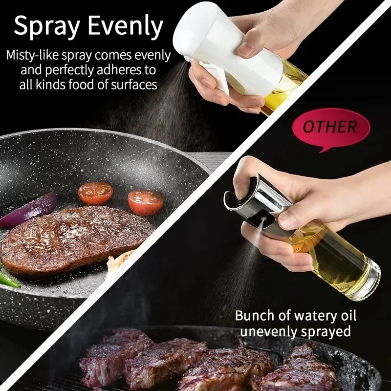 Spray de Óleo para Cozinha, Pu - Camping Cooking Oil Bottle avaliação e preço
