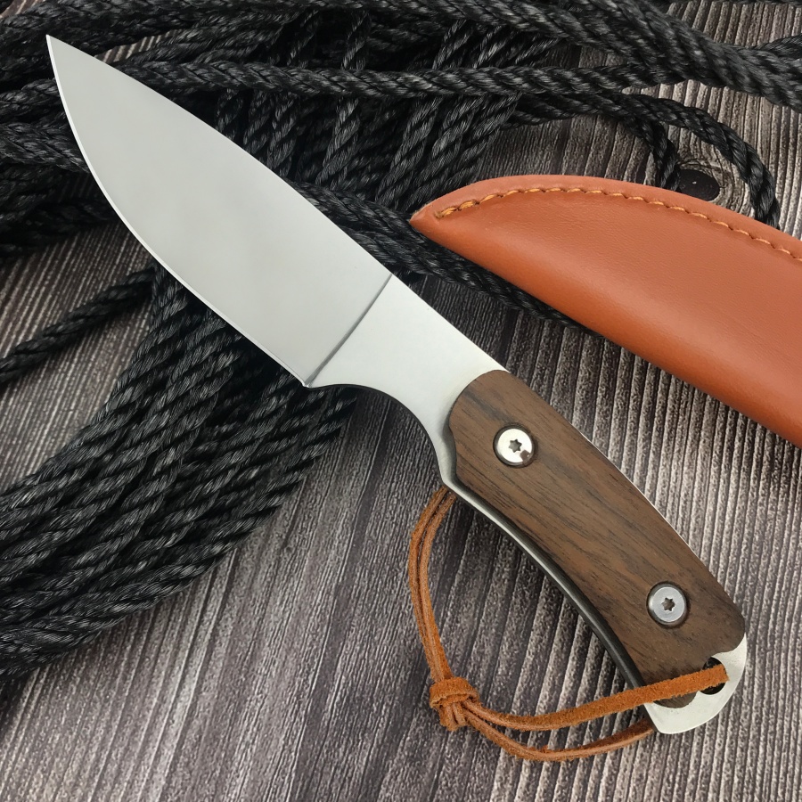 Faca Reta Artesanal Leve com C - Camping Cooking Knife With Sheath avaliação e preço