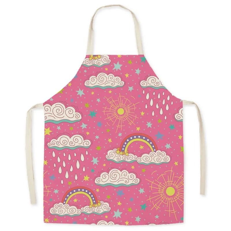 Verão arco-íris sol padrão abs - Camping Cooking Apron avaliação e preço