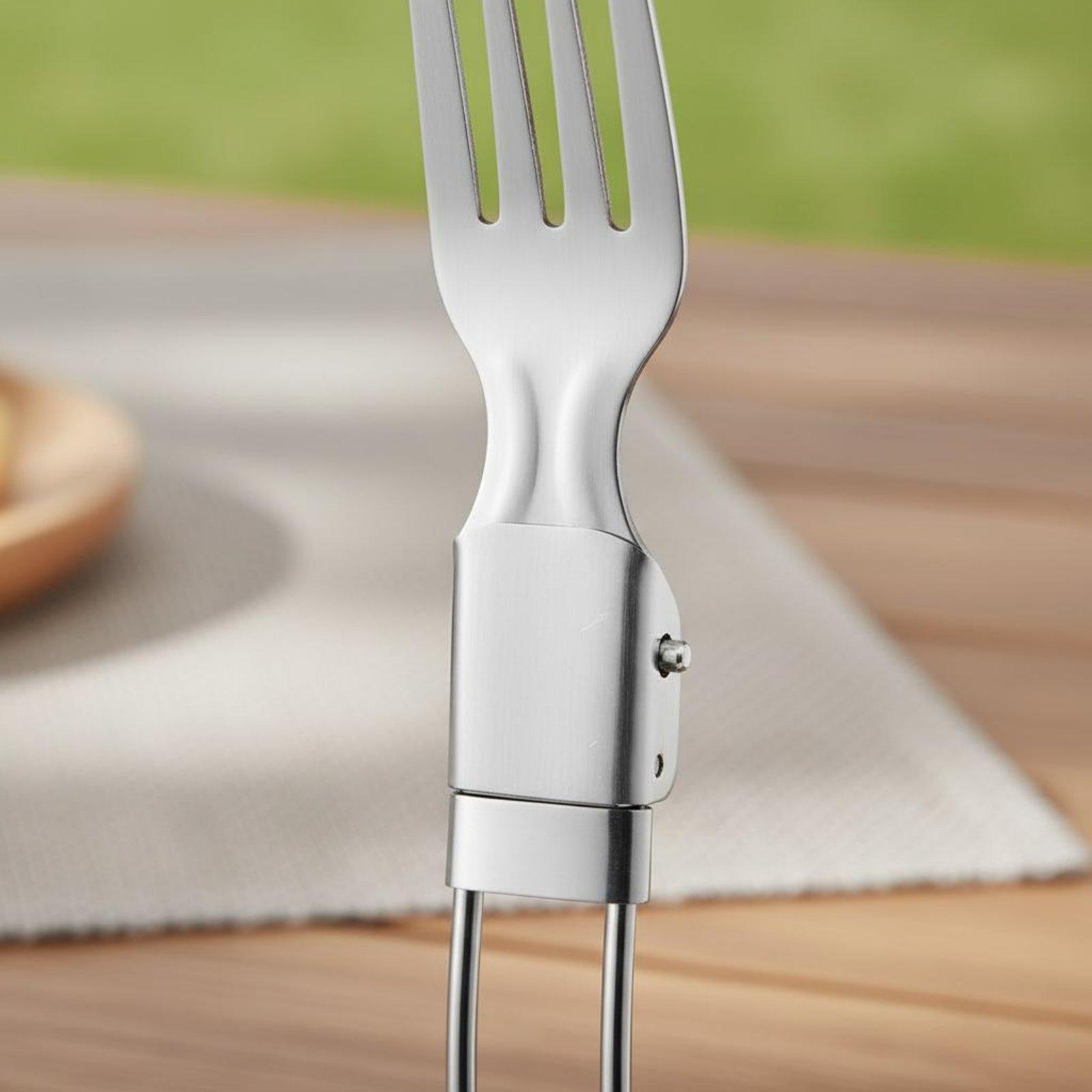 Conjunto de Talheres Dobráveis - Camping Cooking Set Compact avaliação e preço