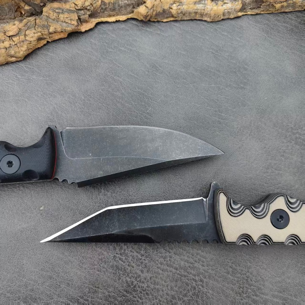 Faca Reta G10 para Uso Externo - Camping Cooking Knife With Sheath avaliação e preço