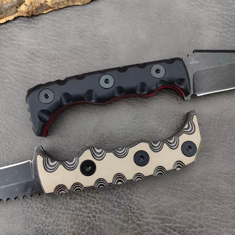 Faca Reta G10 para Uso Externo - Camping Cooking Knife With Sheath avaliação e preço