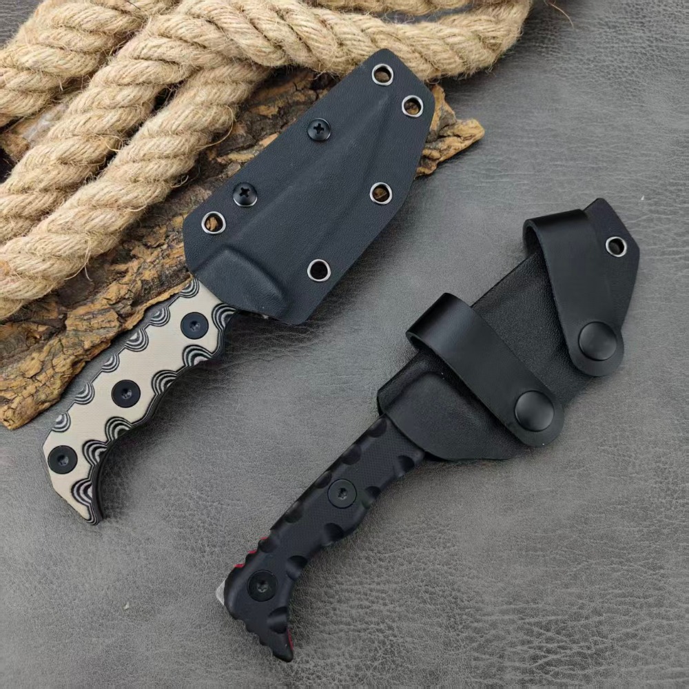 Faca Reta G10 para Uso Externo - Camping Cooking Knife With Sheath avaliação e preço