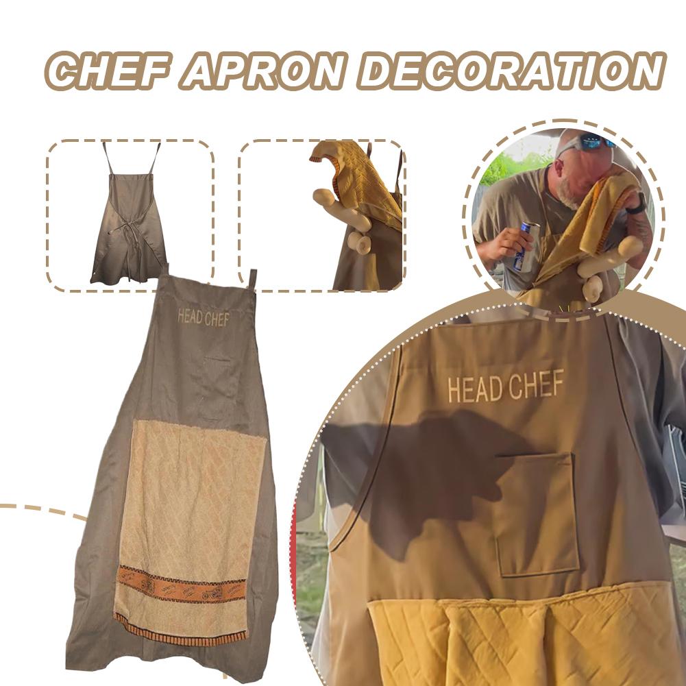 Avental de Brincadeira Criativ - Camping Cooking Apron avaliação e preço