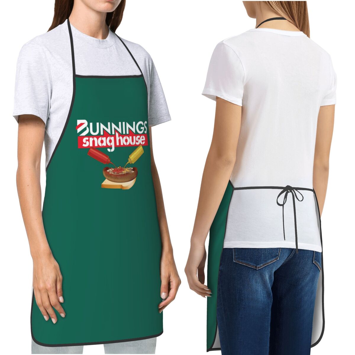 Bunnings snaghouse aventais ch - Camping Cooking Apron avaliação e preço