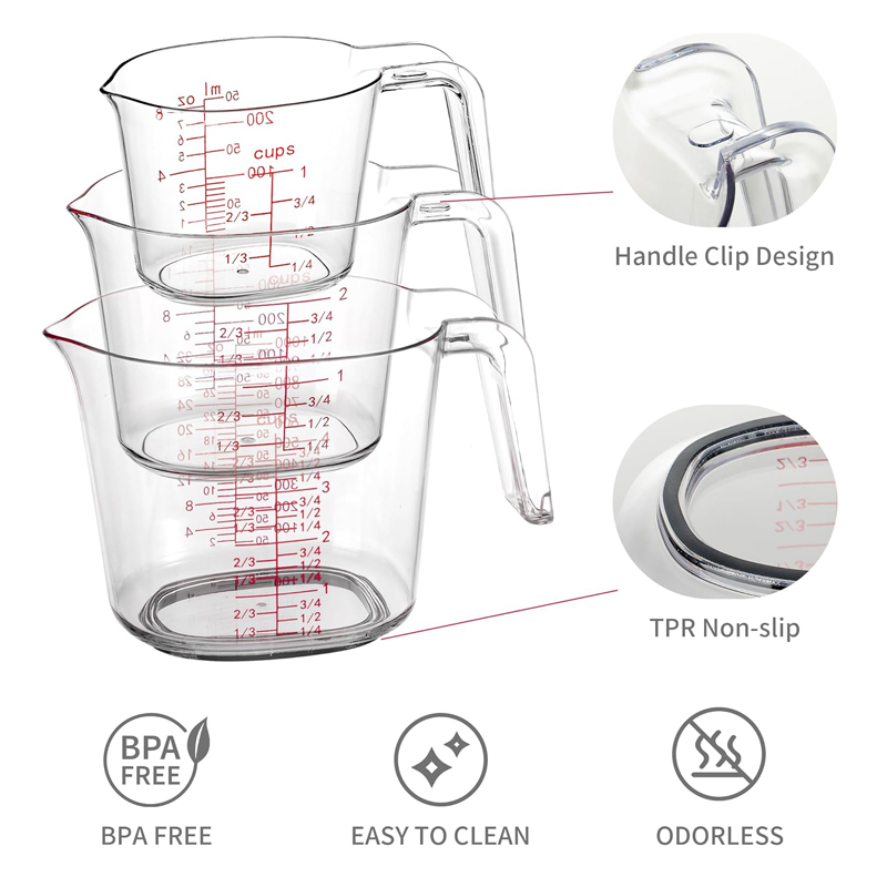 Conjunto de Copos Medidores Tr - Camping Cooking Tool Set avaliação e preço