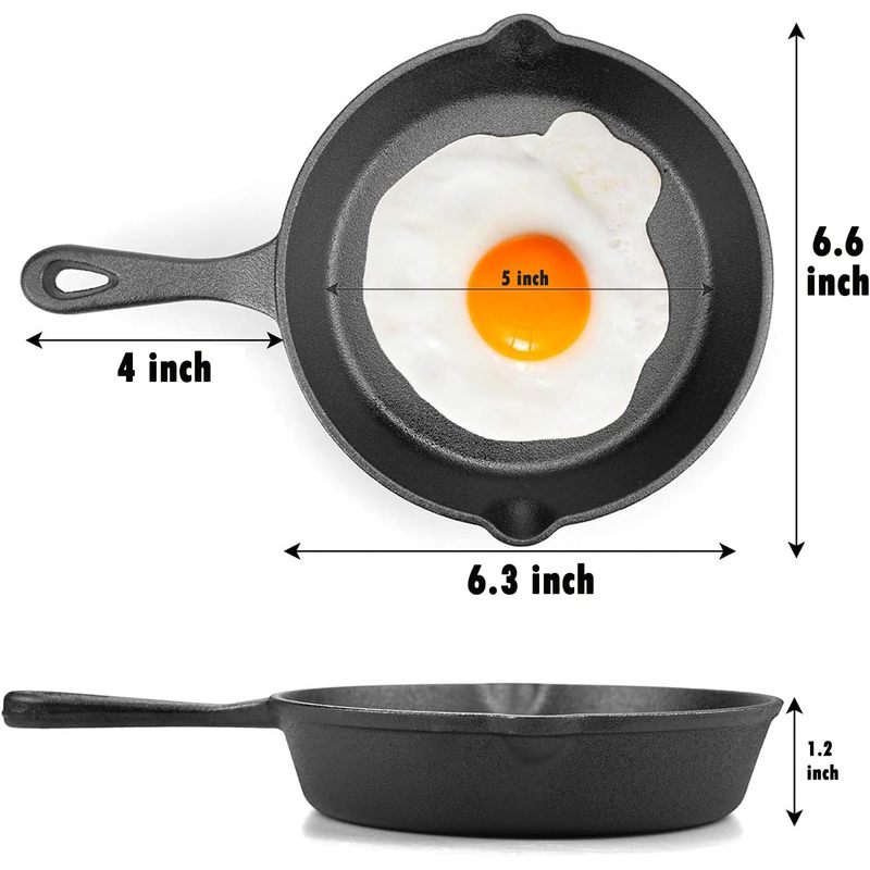 Panela de Ferro Fundido de 6 P - Camping Cooking Ovens avaliação e preço