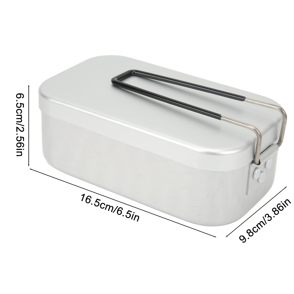 Lancheiras de alumínio 800ml,  - Camping Cooking Tool Set avaliação e preço