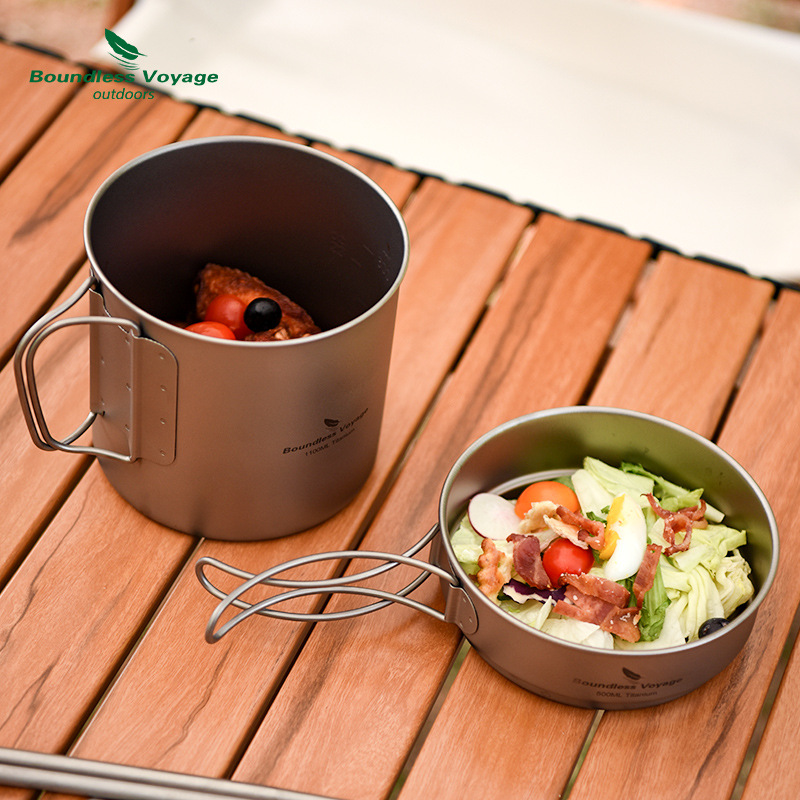 Conjunto de panelas dobráveis  - Camping Lightweight Cooking Pot avaliação e preço