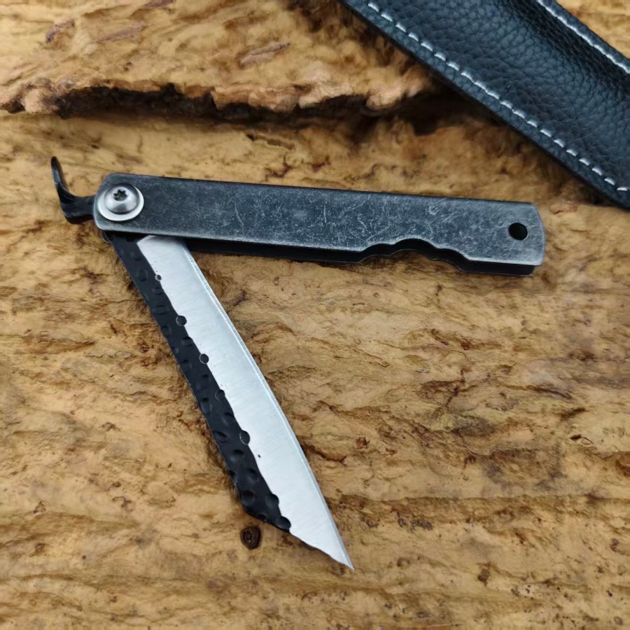Faca Dobrável Portátil Higonok - Camping Cooking Knife With Sheath avaliação e preço
