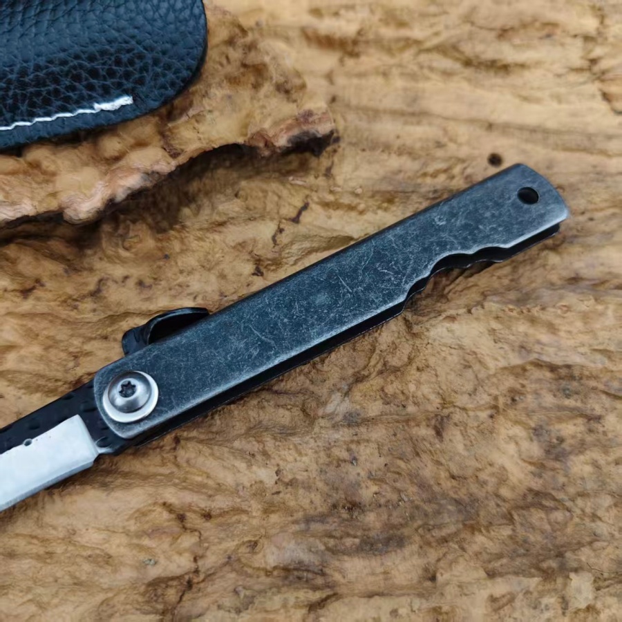 Faca Dobrável Portátil Higonok - Camping Cooking Knife With Sheath avaliação e preço