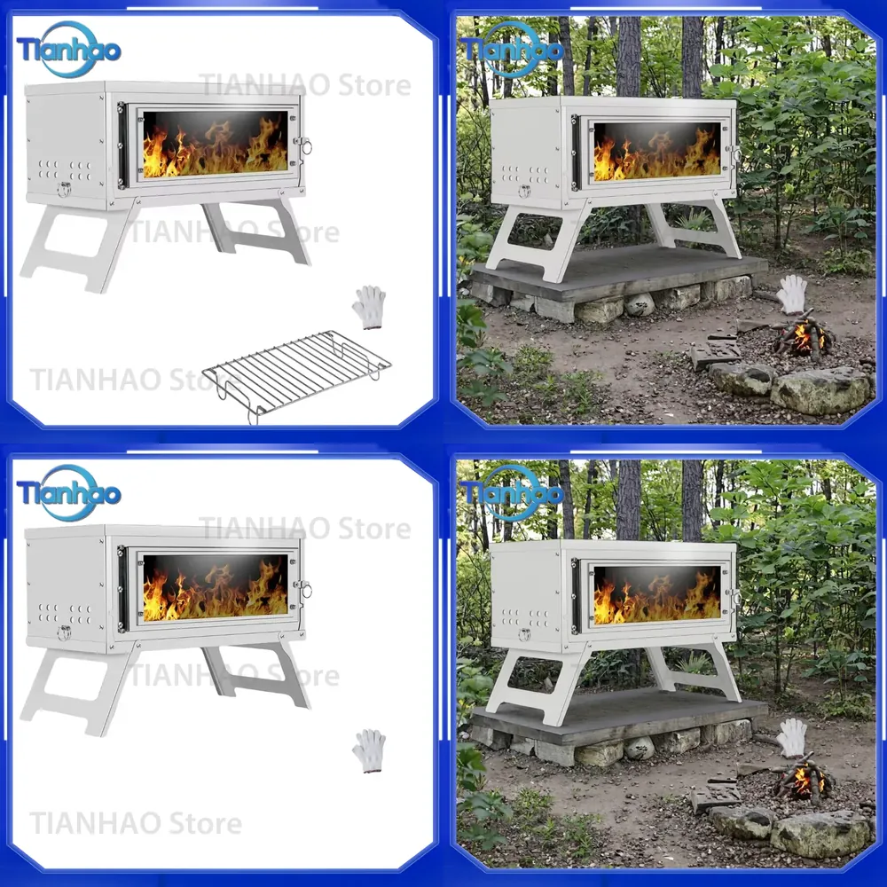 Novo Churrasqueira de Aço Inox - Camping Cooking Must Haves avaliação e preço