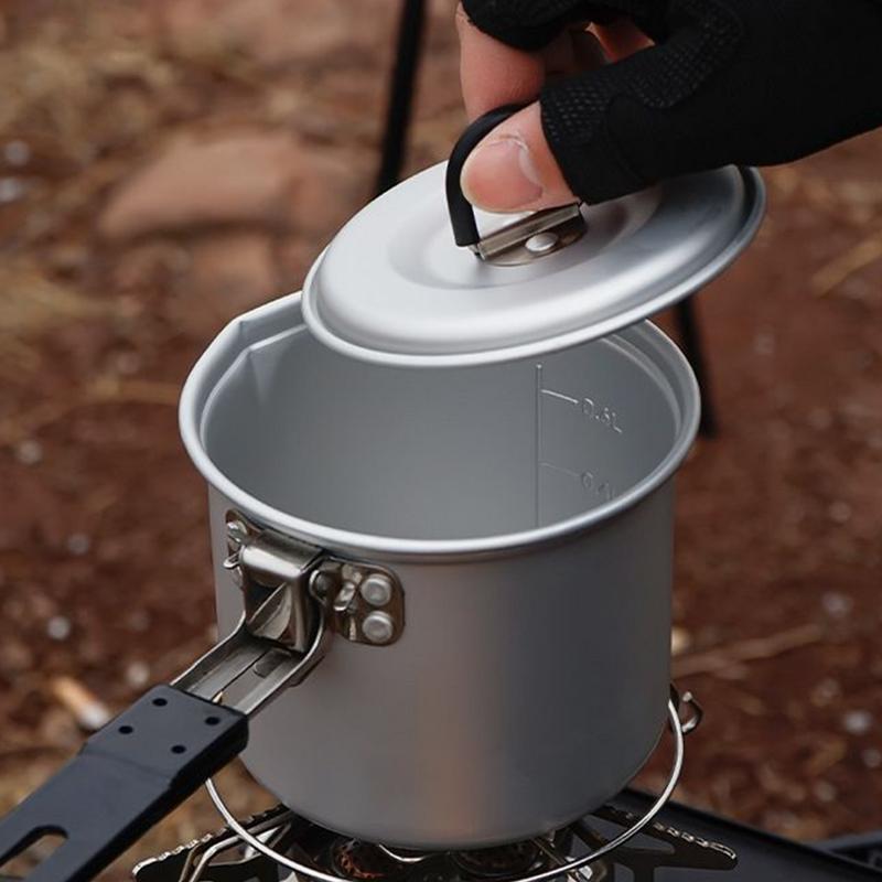 Pote de acampamento dobrável 7 - Camping Lightweight Cooking Pot avaliação e preço
