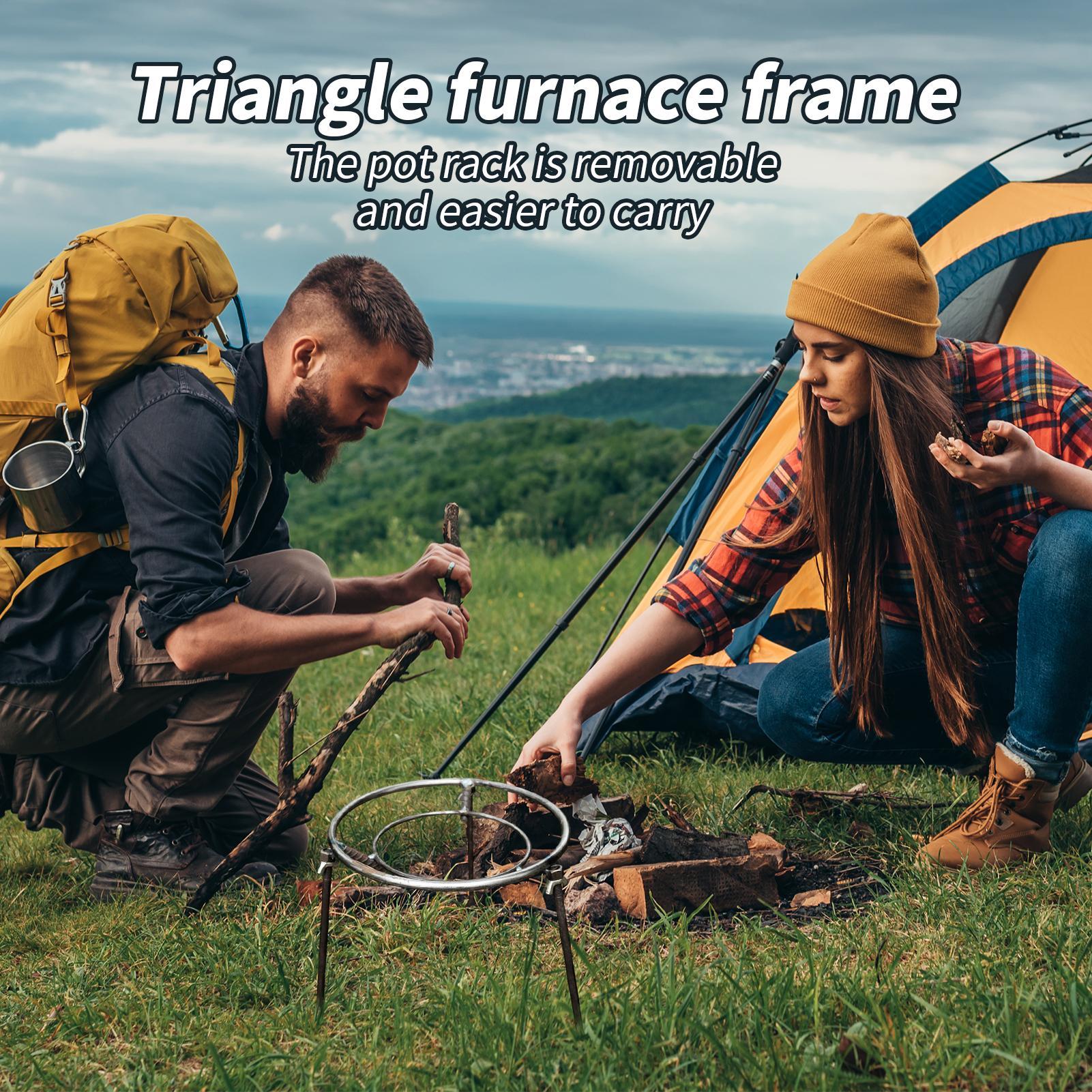 Tripé de acampamento para cozi - Camping Cooking Ovens avaliação e preço