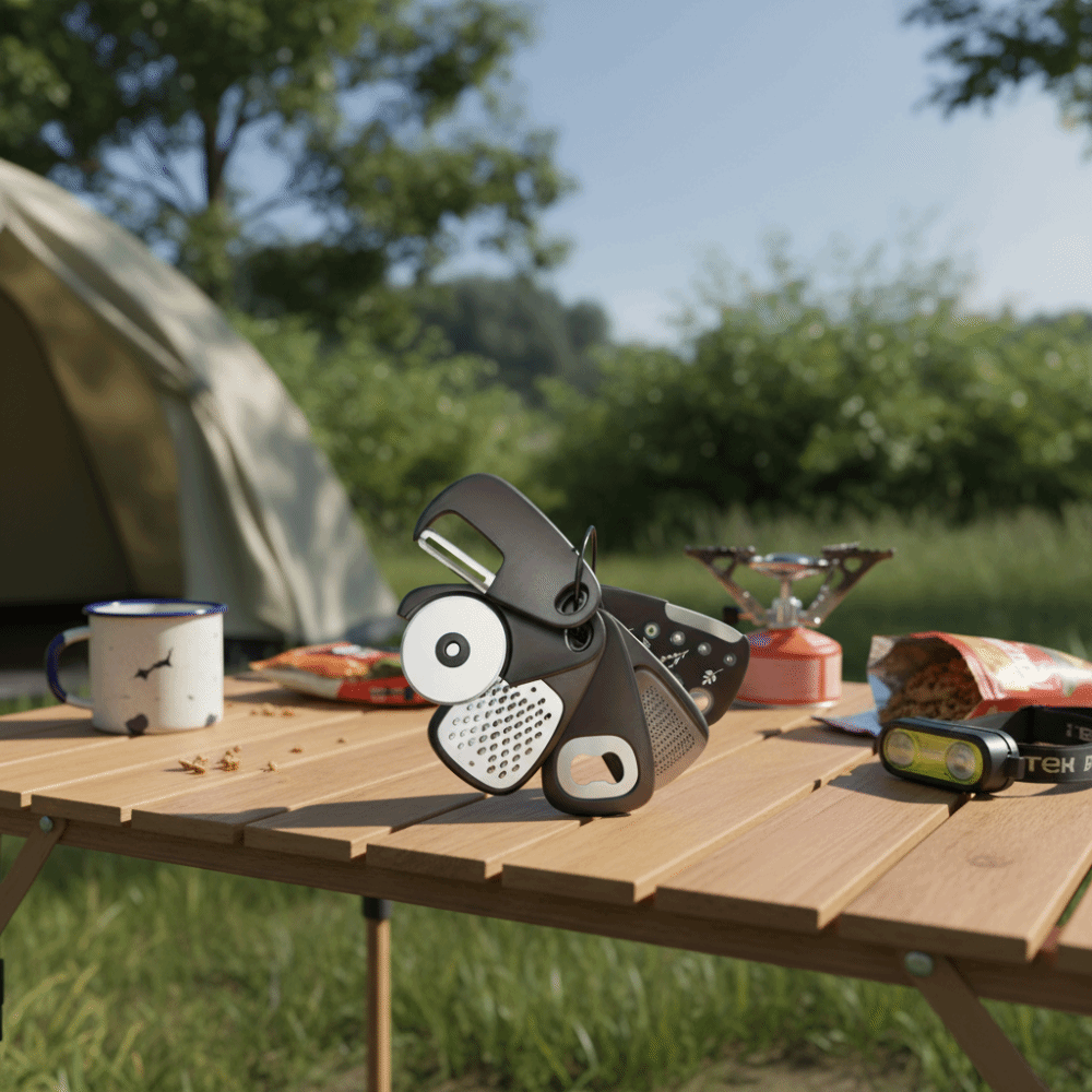 Conjunto de utensílios de acam - Camping Cooking Set Compact avaliação e preço