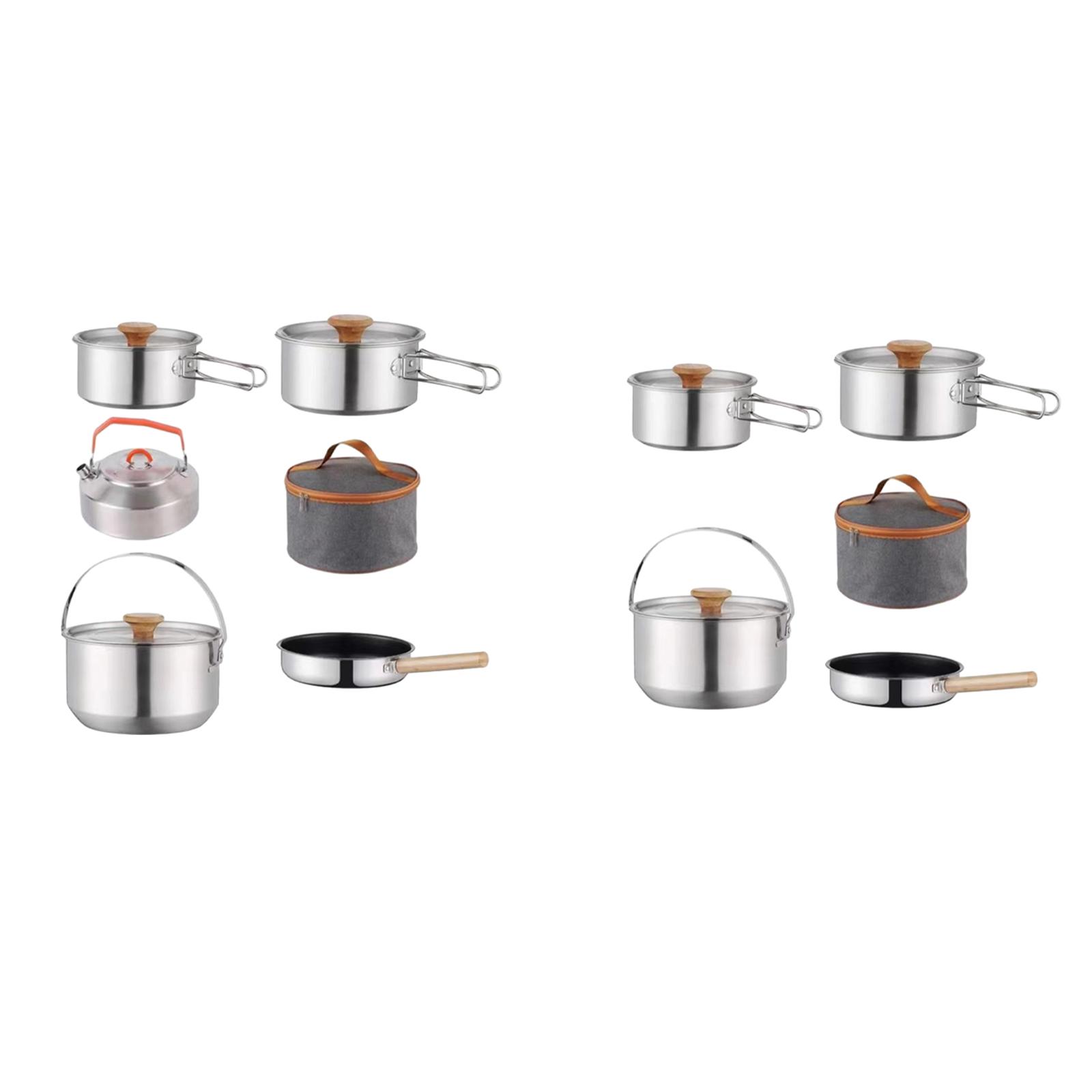 Kit de Utensílios de Cozinha p - Camping Lightweight Cooking Pot avaliação e preço