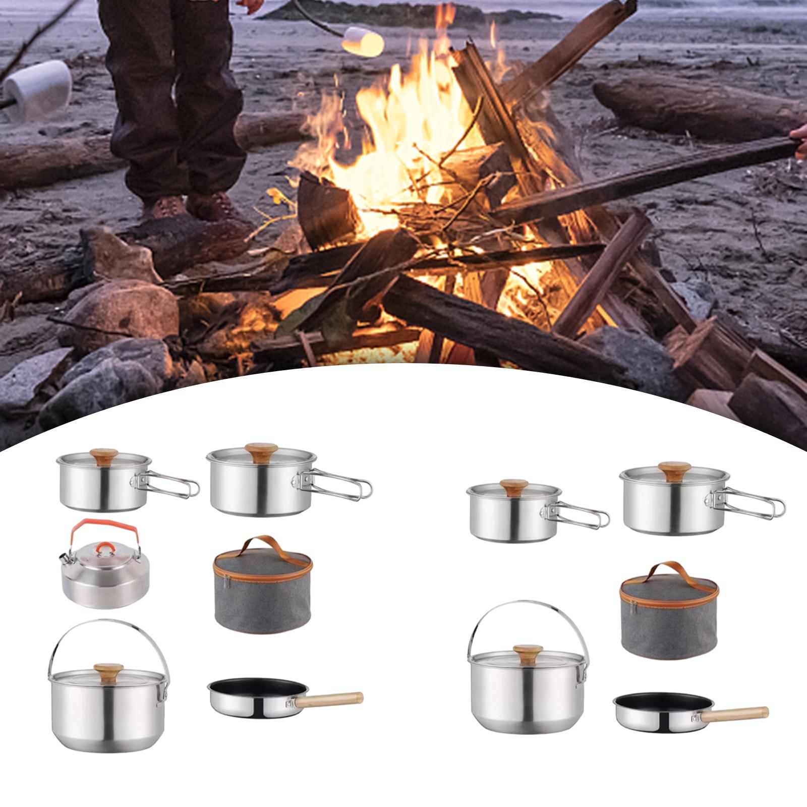 Kit de Utensílios de Cozinha p - Camping Lightweight Cooking Pot avaliação e preço