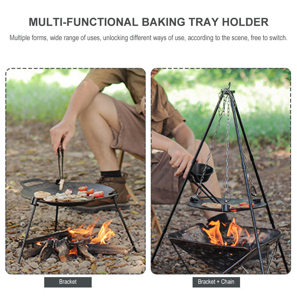 Suporte ajustável Churrasco Ba - Camping Cooking Cupboard avaliação e preço