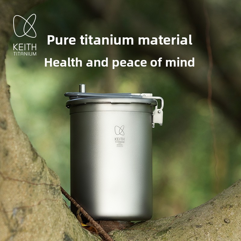 Panela de pressão externa Keit - Camping Lightweight Cooking Pot avaliação e preço