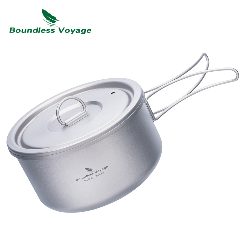 Pote de acampamento de titânio - Camping Cooking Pot Set avaliação e preço