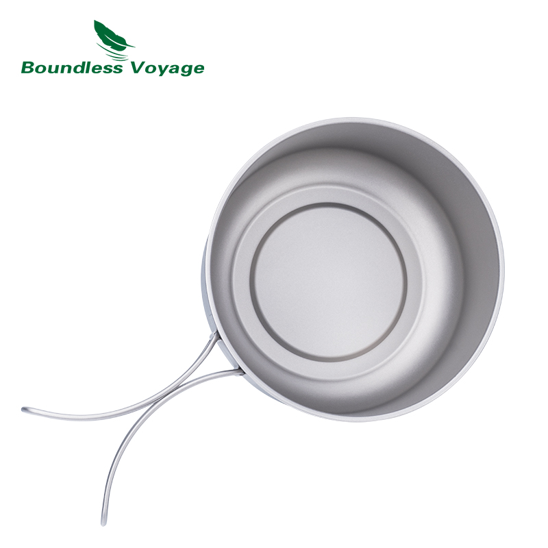 Pote de acampamento de titânio - Camping Cooking Pot Set avaliação e preço