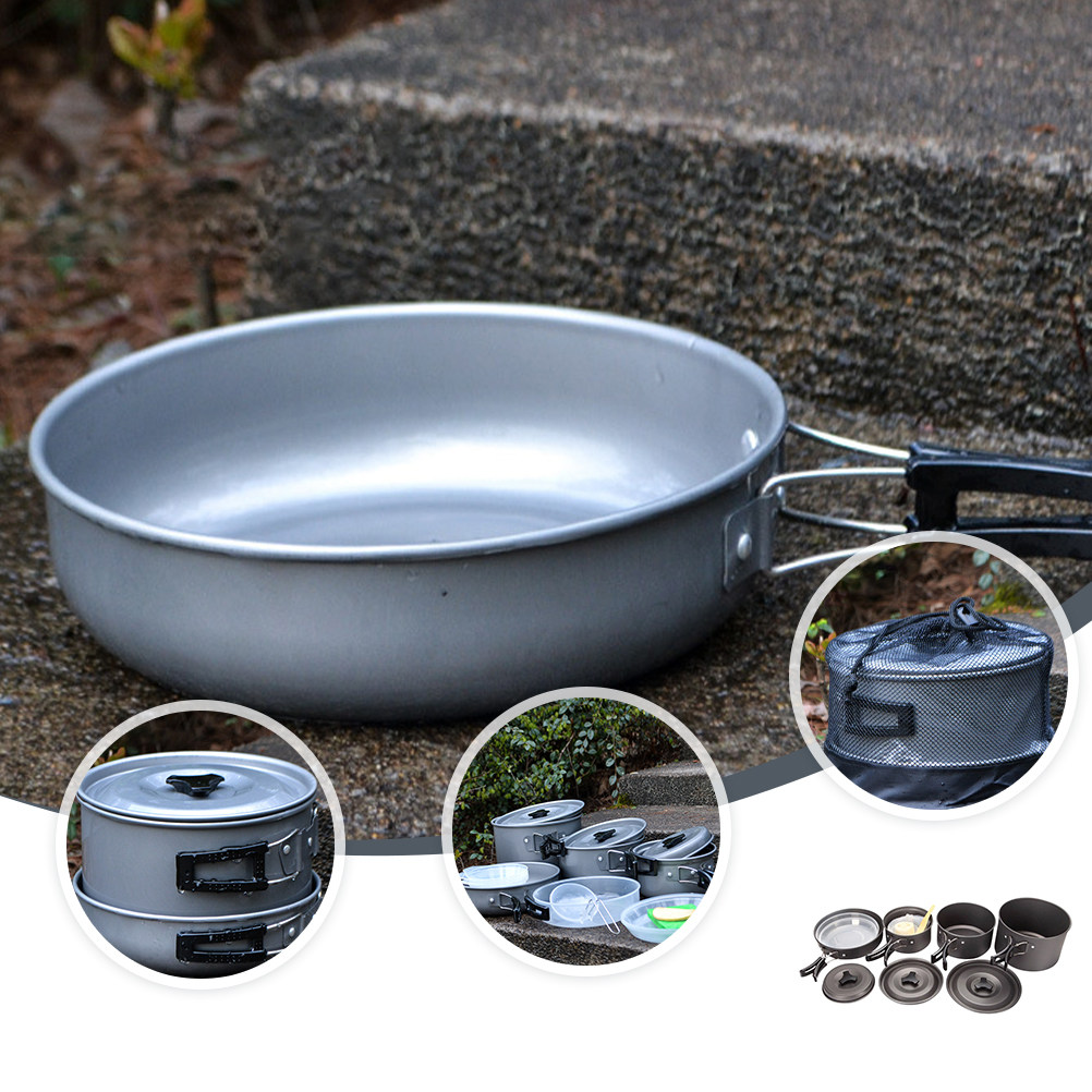 Conjunto de Utensílios de Cozi - Camping Cooking Set Compact avaliação e preço