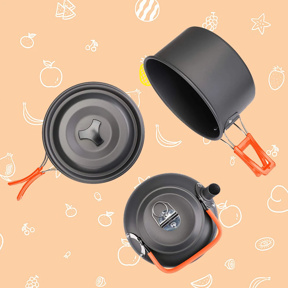 Kit de Utensílios de Cozinha p - Camping Lightweight Cooking Pot avaliação e preço