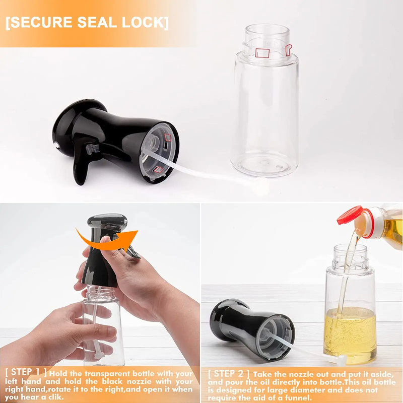 Garrafa de spray de óleo para  - Camping Cooking Oil Bottle avaliação e preço