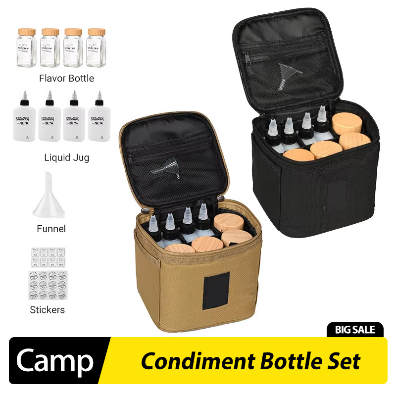 Conjunto de Frascos de Tempero - Camping Cooking Oil Bottle avaliação e preço