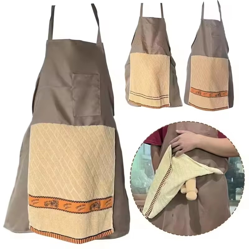 NOVO Avental de Brincadeira pa - Camping Cooking Apron avaliação e preço
