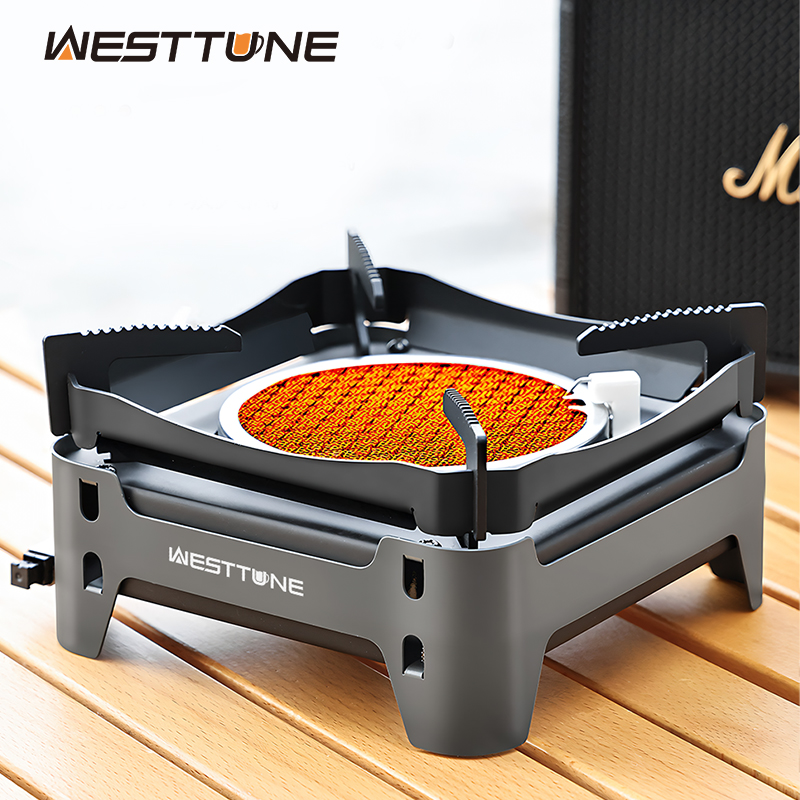 Westtune fogão de combustão in - Camping Cooking Windshield avaliação e preço