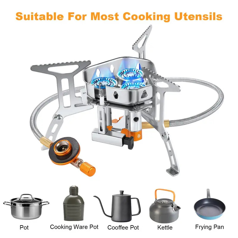 Fogão a Gás de Camping de Alta - Camping Cooking Windshield avaliação e preço